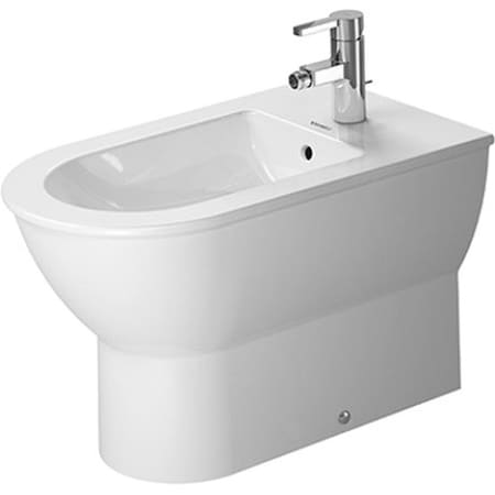 Duravit Bidet Floorstanding Darling New 24" w/Ovrflo+FuctDk, 1 Hole Wh 2251100000